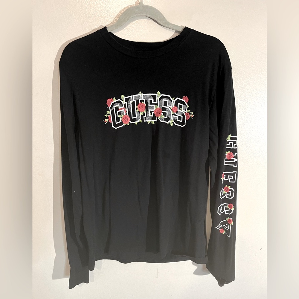 Guess long sleeve tee L